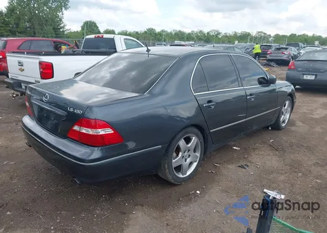 2004 Lexus Ls 430 z USA, uszkodzony, nr VIN JTHBN36F740144561